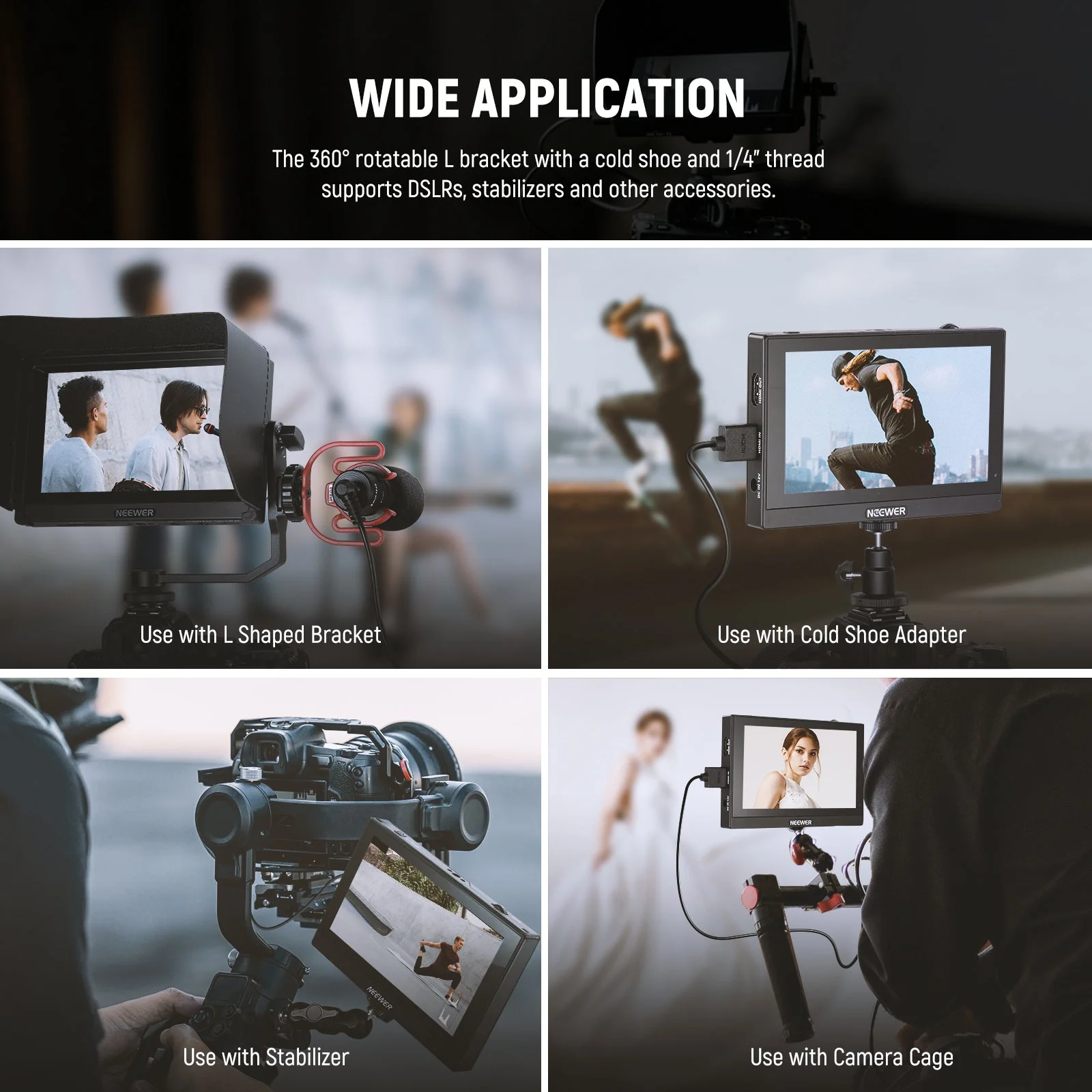 NEEWER F500 5.5 Inch Camera Monitor - Image 8