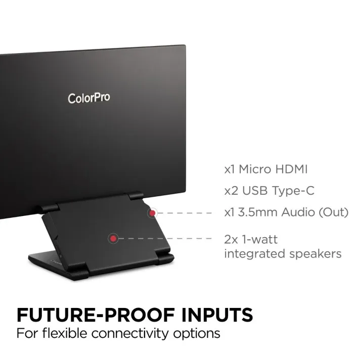 ViewSonic 15.6" VP16-OLED Thin Portable Monitor - Image 5